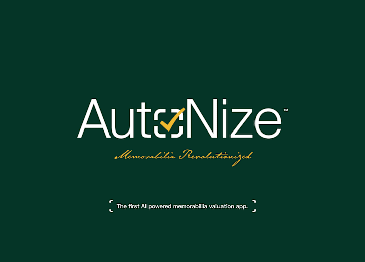 Cover image for AutoNize - Memorabilia Revolutionized