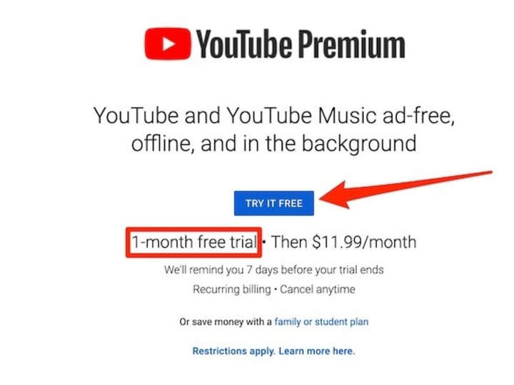 Cover image for YouTube Premium, TV,  and Music