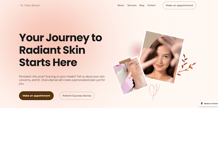 Cover image for GlowUp Derma: Digital Makeover Project