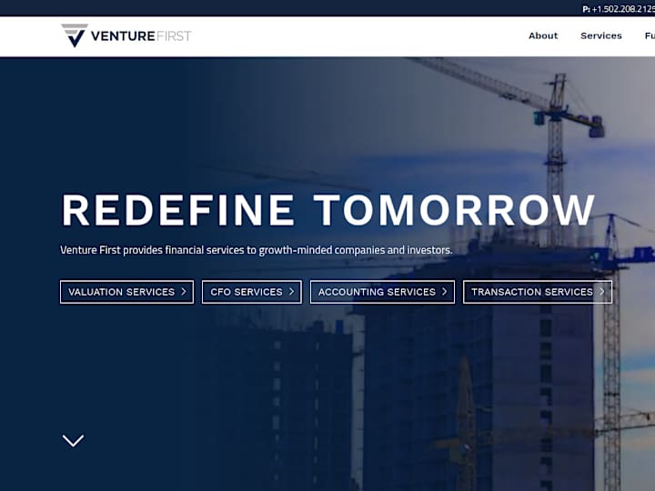 Cover image for Venture First