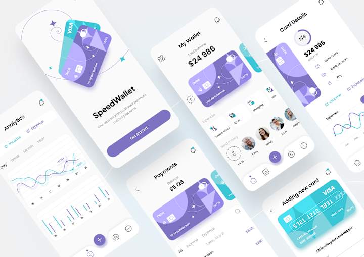 Cover image for Speedwallet App Design