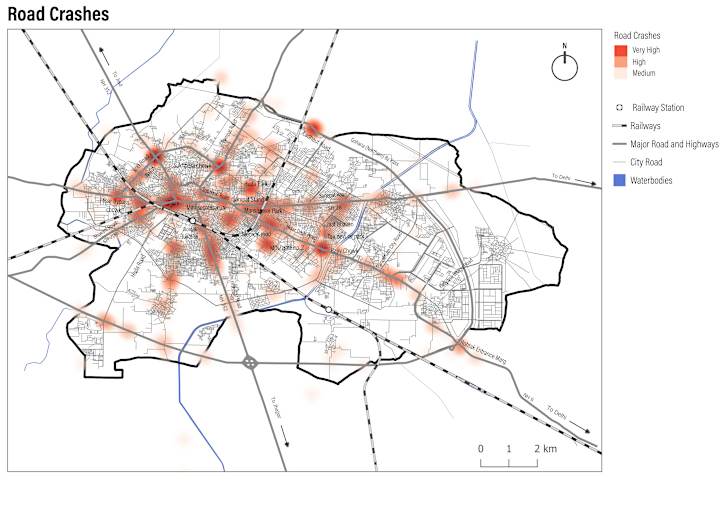 Cover image for Heatmap for Road accidents