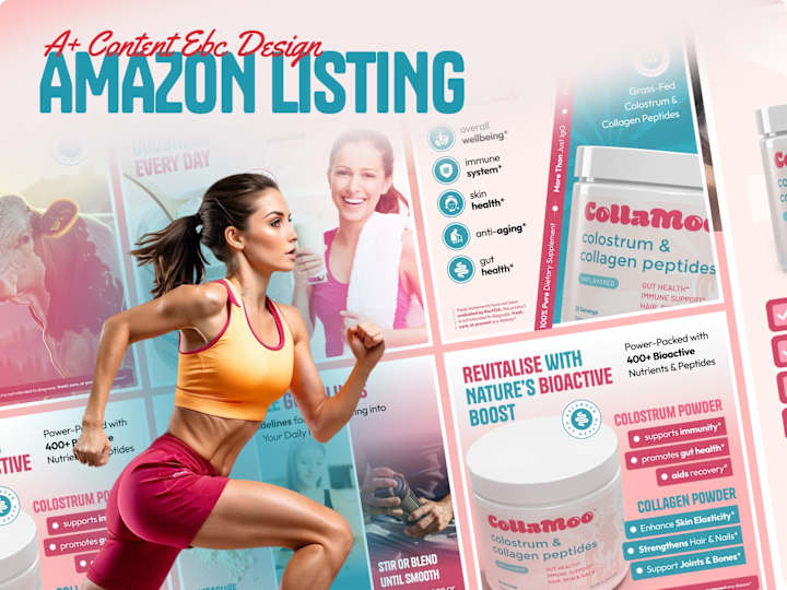Cover image for Amazon Listing Images | A+ content EBC Design | Collamo 