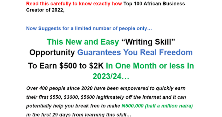 Cover image for Empowering Copywriters for Financial Freedom