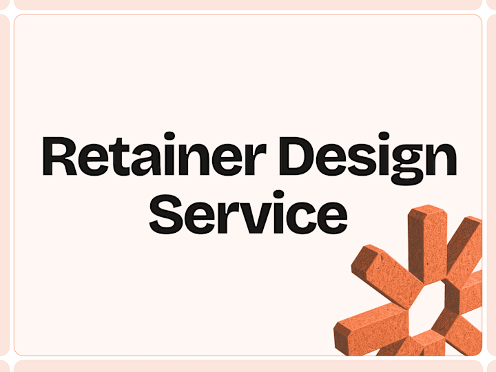 Cover image for 💿 Retainer Design Services