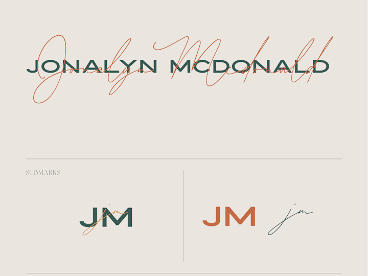 Cover image for Jonalyn McDonald: Elegant Brand Identity Design for a CPA Accoun