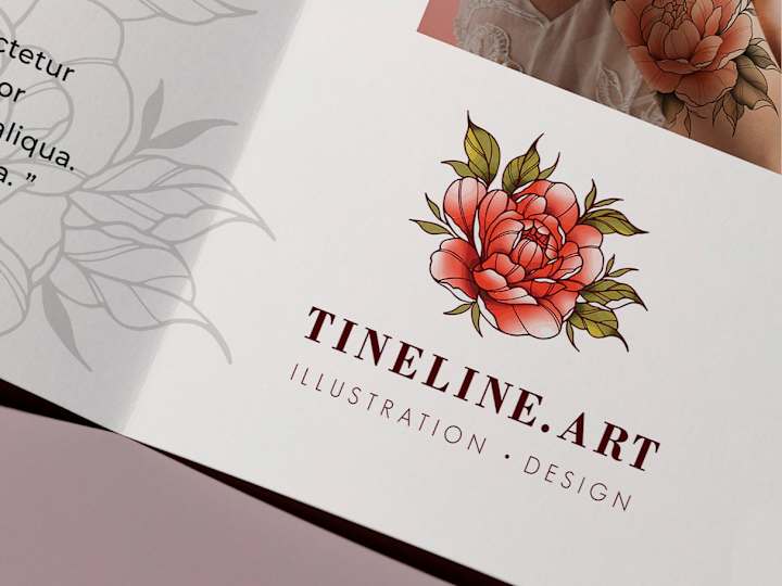 Cover image for Tineline.Art Brand Identity