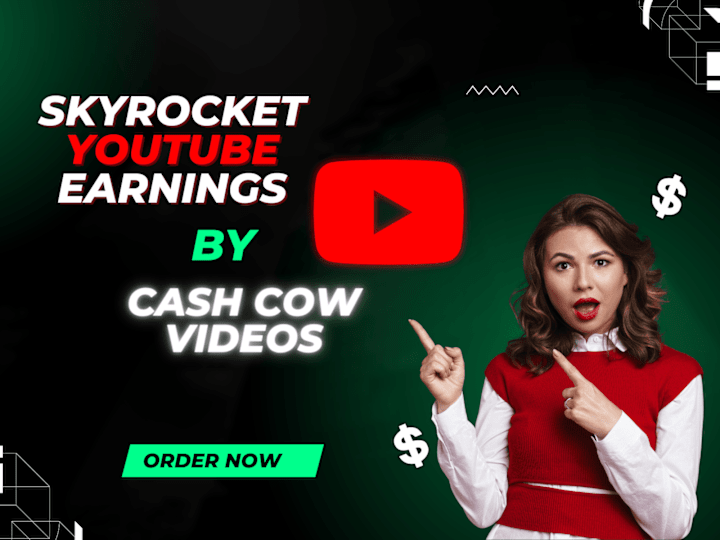 Cover image for Skyrocket Your YouTube Earnings: Cash Cow Videos at Your Service