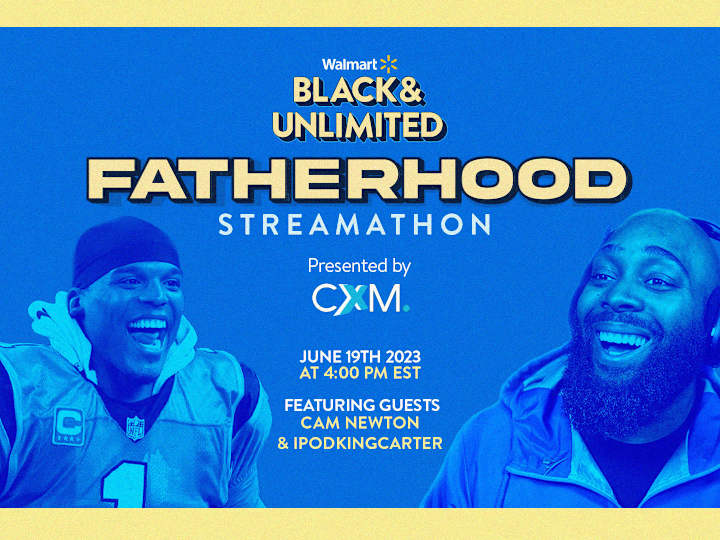 Cover image for Justin Miller - Walmart Black & Unlimited Fatherhood Streamathon