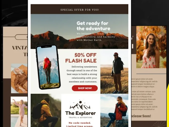 Cover image for Design a responsive Html email template and newsletters