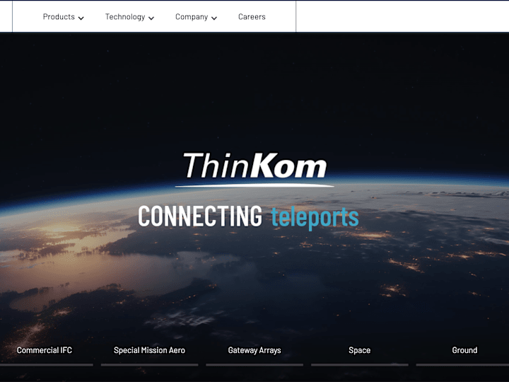 Cover image for Wordpress to Webflow ThinKom