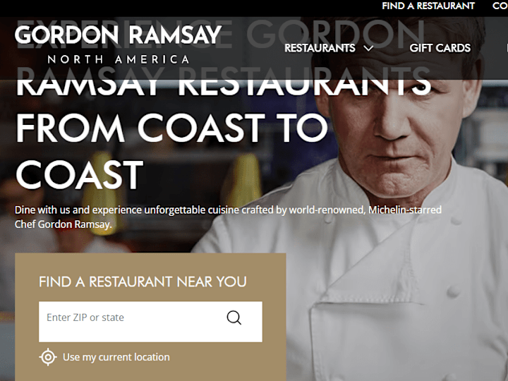 Cover image for Gordon Ramsay Restaurants North America