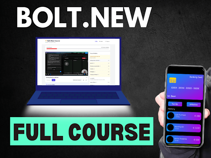 Cover image for Web and App Development with Bolt.NEW