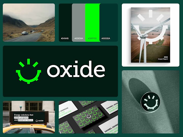 Cover image for Oxide Logo & Brand Design