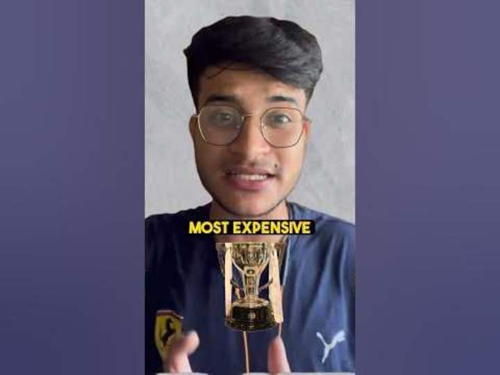 Cover image for This Trophy Costs $20M 🤯 🤑 - YouTube
