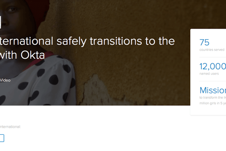 Cover image for Case Study for Uplift Content & Okta