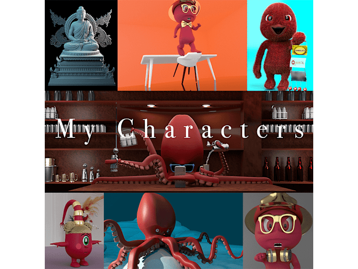 Cover image for 3D character modeling