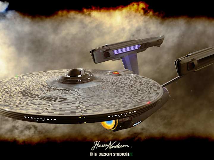 Cover image for Enterprise Spaceship 1718