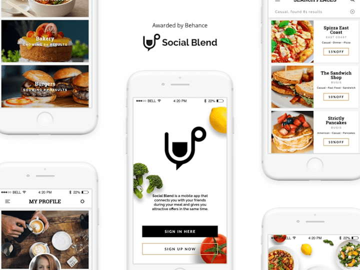 Cover image for [Concept] Social Blend Mobile App