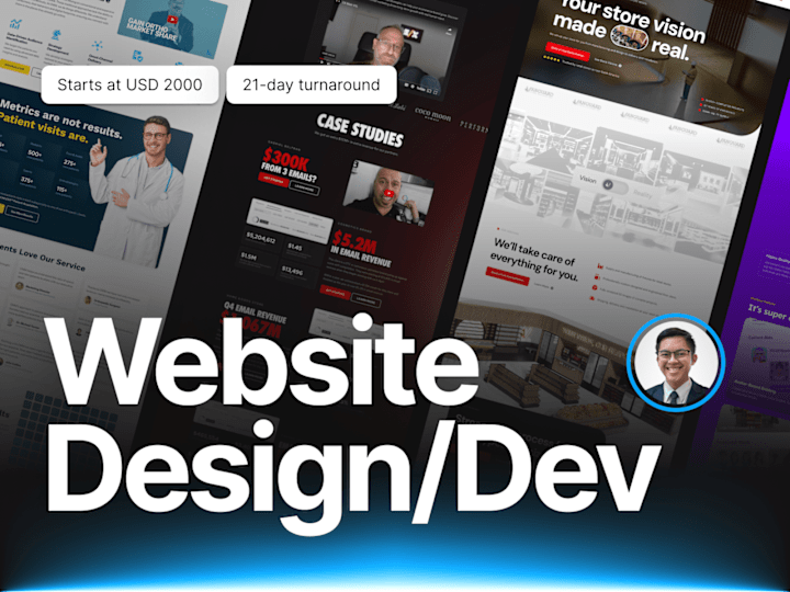 Cover image for Web Design & Development