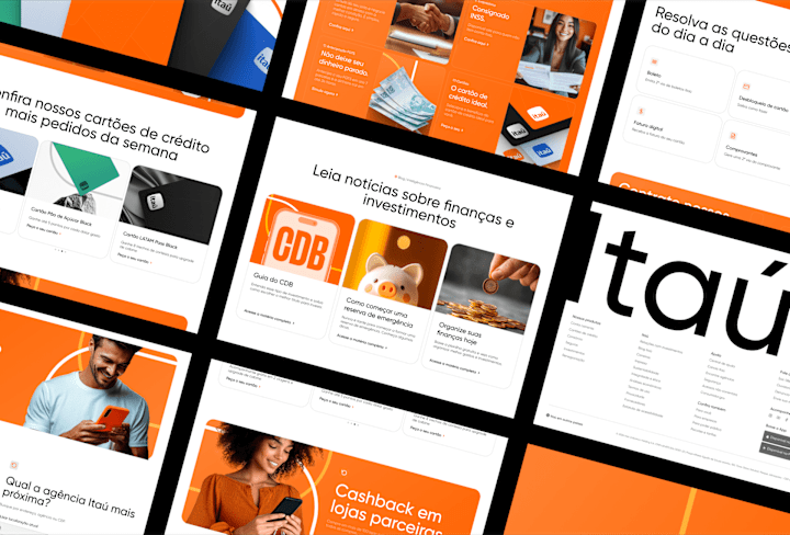 Cover image for Itaú Bank Website