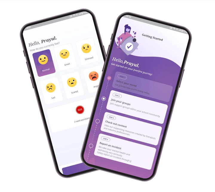 Cover image for JiverJinx (Mentalcare App in Flutterflow)