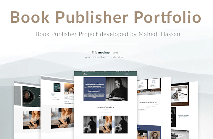 Cover image for Website for "Book Publisher"