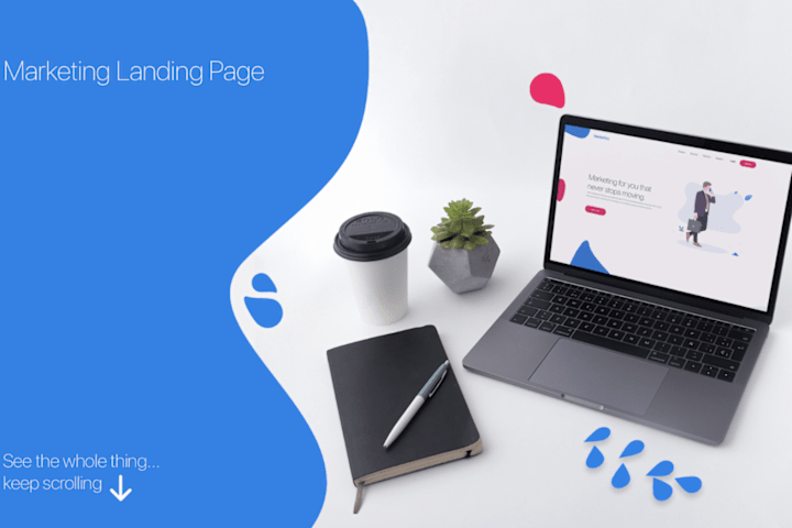 Cover image for Marketing Landing Page