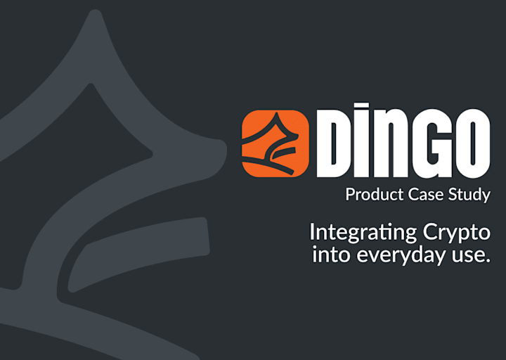 Cover image for Dingo Crypto Delivery App :: Behance