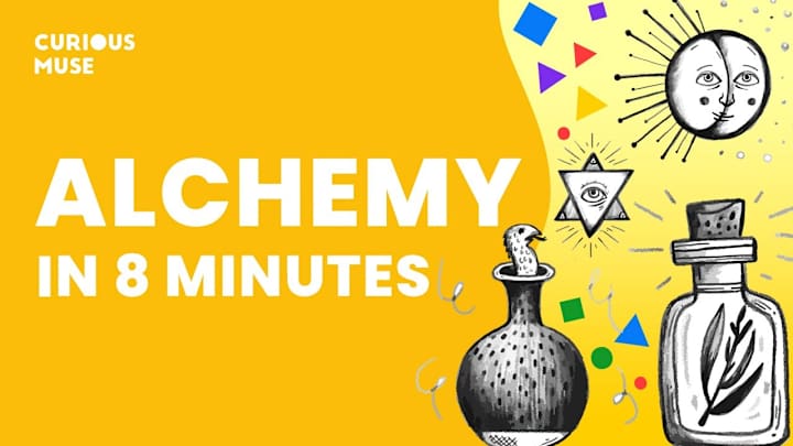 Cover image for Alchemy in 8 Minutes: Is It Science or Magic?