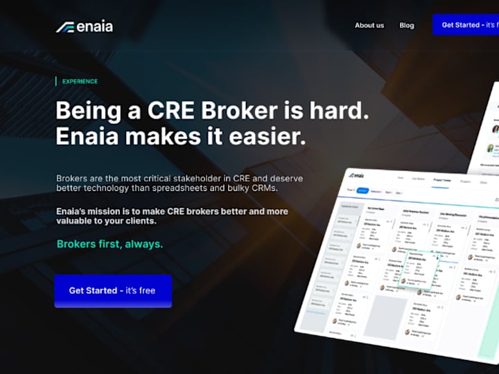 Cover image for Enaia UI/UX Design