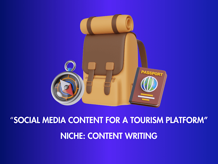 Cover image for  “Social Media Content for a Tourism Platform” 