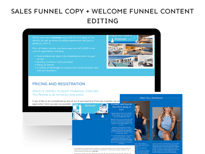 Cover image for Launch Funnel Copy for Business Coach