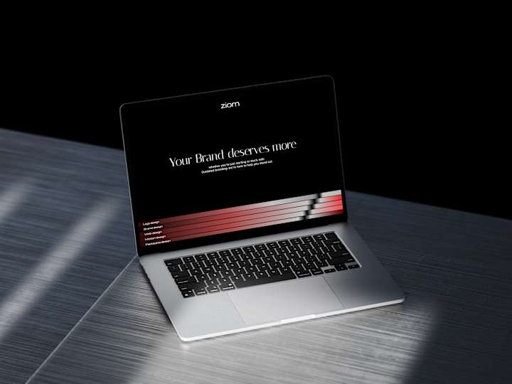 Cover image for Ziom – Creative Studio Website Design in Framer