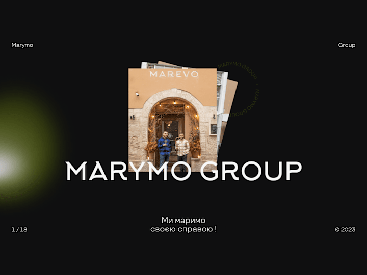 Cover image for Marevo | Restaurant Presentation Design