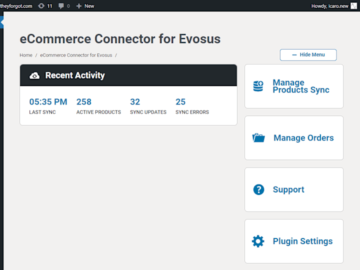 Cover image for Ecommerce Dashboard with PoS integration via API