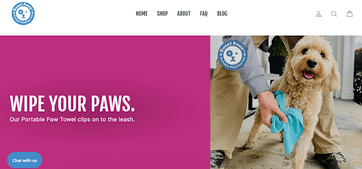 Cover image for Sweet Paws Pup