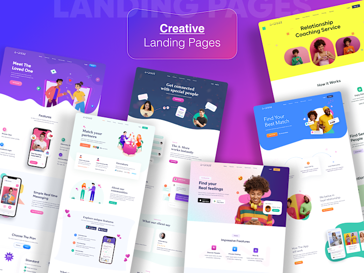 Cover image for Get Creative Landing Pages