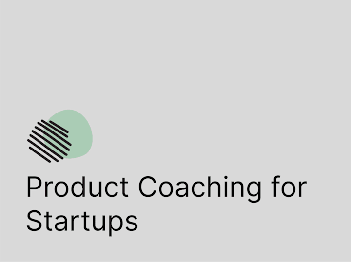 Cover image for Startup Product Coaching