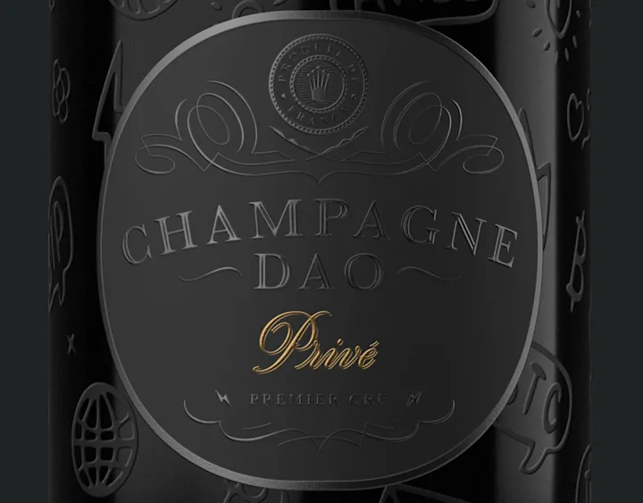 Cover image for Privé Champagne Logo & Label Design