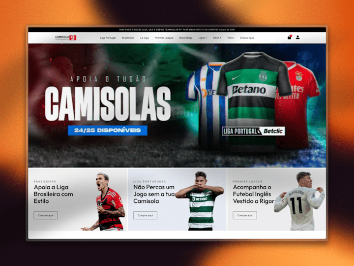 Cover image for Camisola 9 - Shirt Store