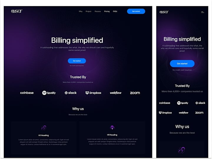 Cover image for Figma to Webflow Landing page