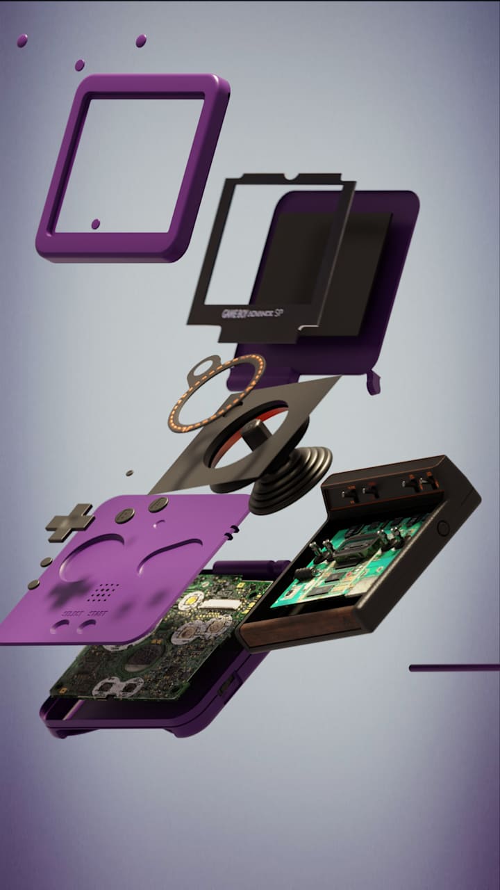 Cover image for Gameboz advance + ATARI :: Behance