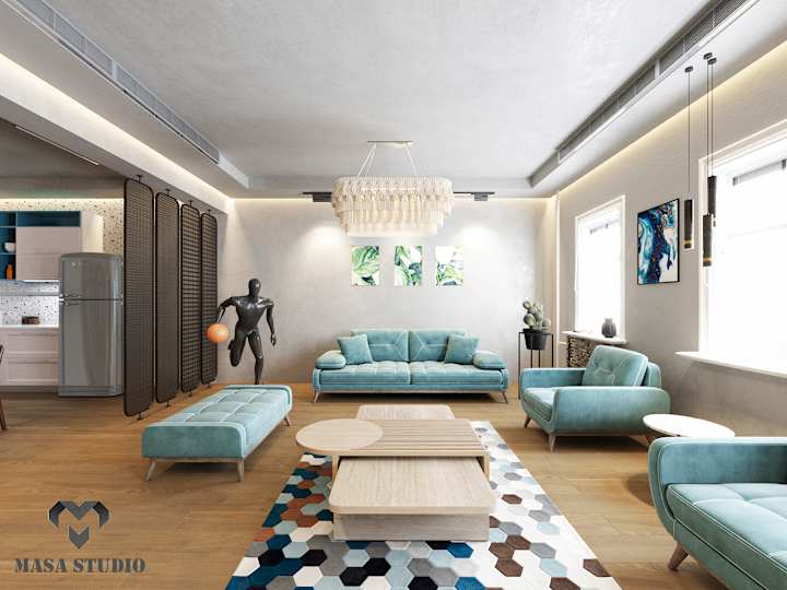 Cover image for Modern Apartment: Ethical style furniture
