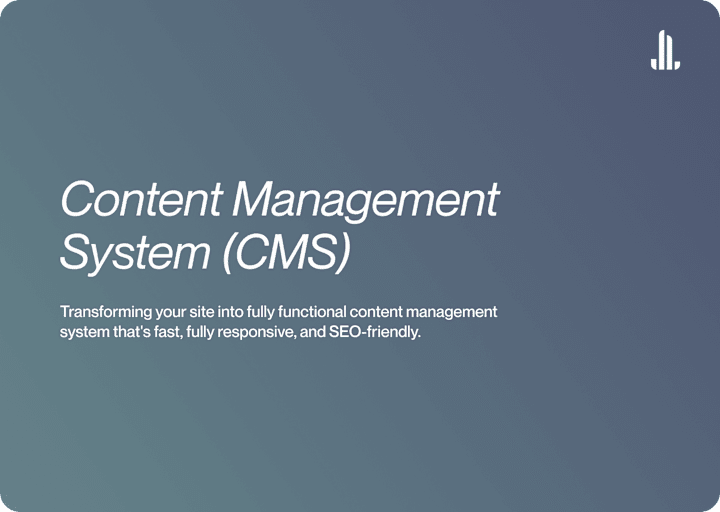 Cover image for Content Management System