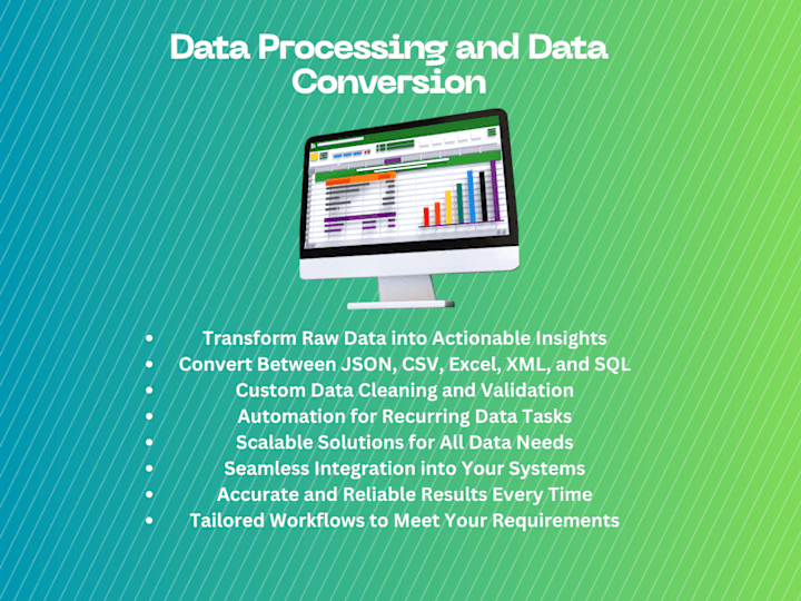 Cover image for Efficient Data Processing and Conversion Services