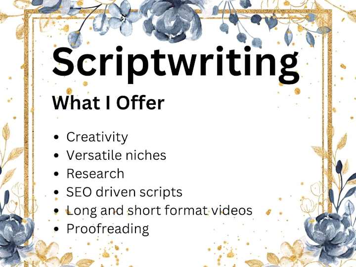 Cover image for Scriptwriting Mastery: Insights in Multiple Niches for YouTube