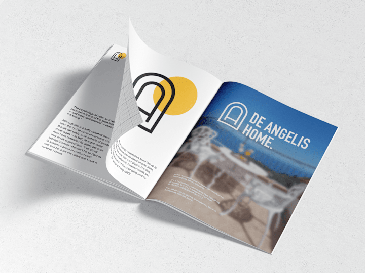 Cover image for Logo design - De Angelis Home