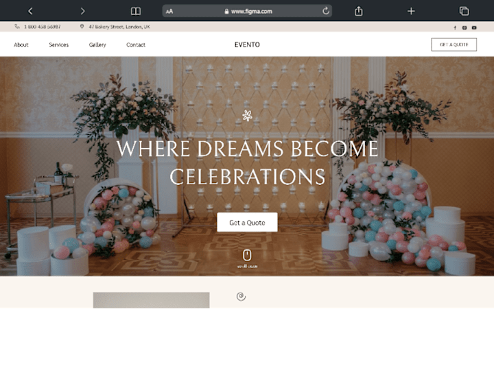 Cover image for Landing Page design