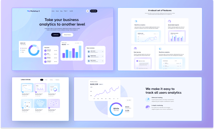 Cover image for Website UI/UX Design in Figma
